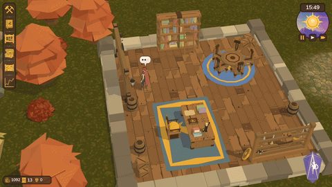 Trading magical items with an adventurer