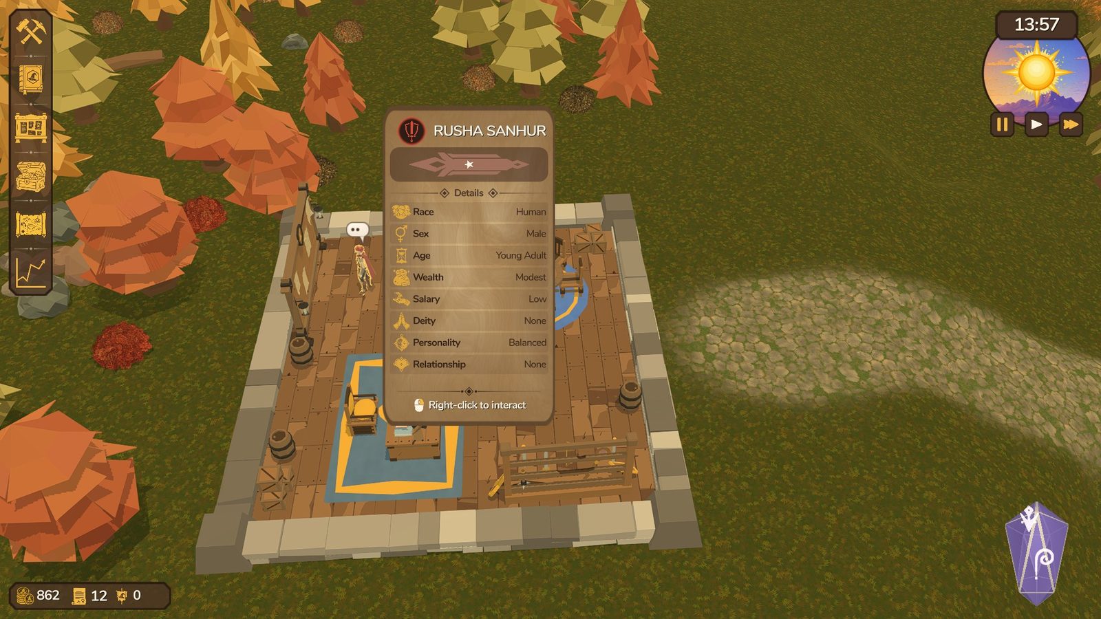 A guild hall in Adventurer's Guild Manager